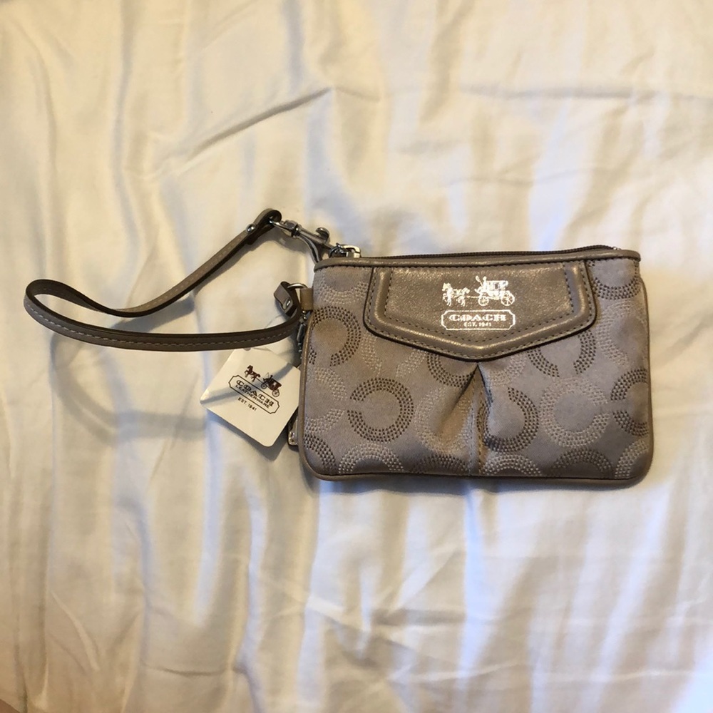 Small Coach Wristlet